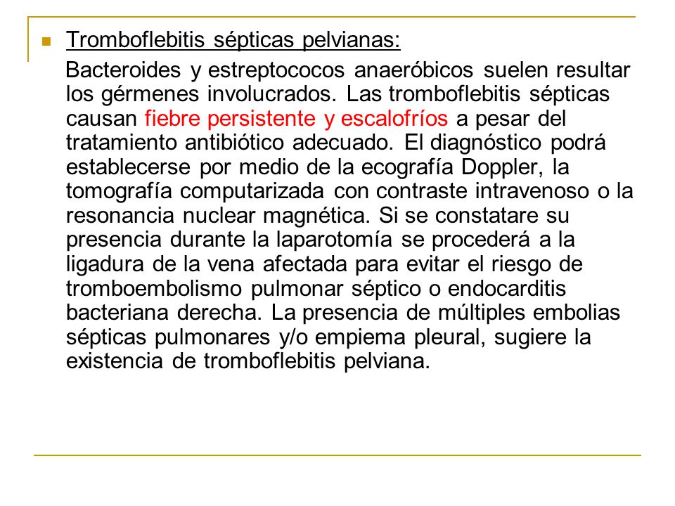 Mkb 10 tromboflebitis de la pierna izquierda
